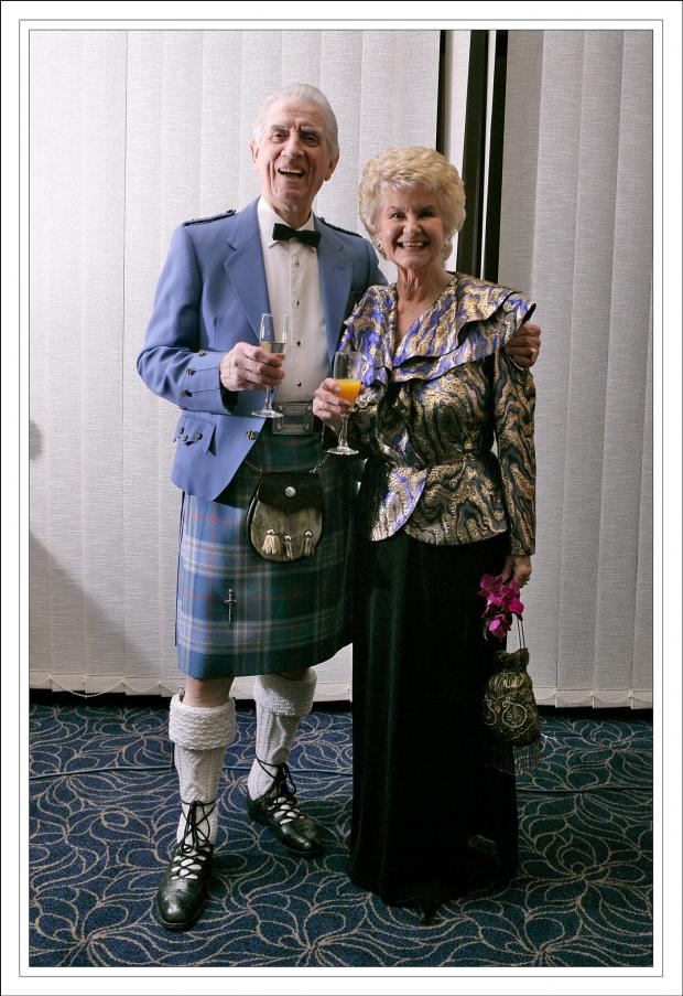 Glasgow Times: Anne with Johnny Beattie